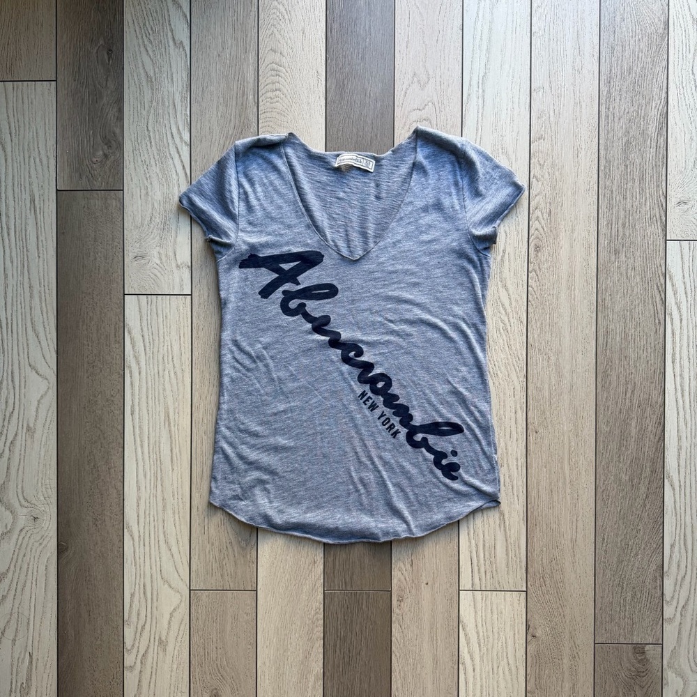 Y2K Abercrombie & Fitch Gray Women's Top